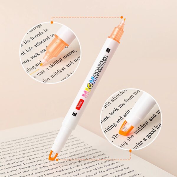 Double Headed Highlighters Drawing Marker pen