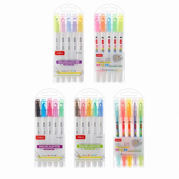 Double Headed Highlighters Drawing Marker pen