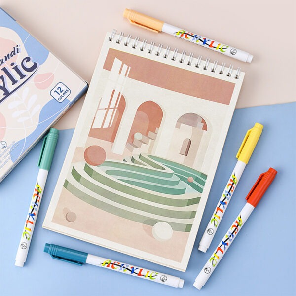 Morandi Color Drawing Marker Set