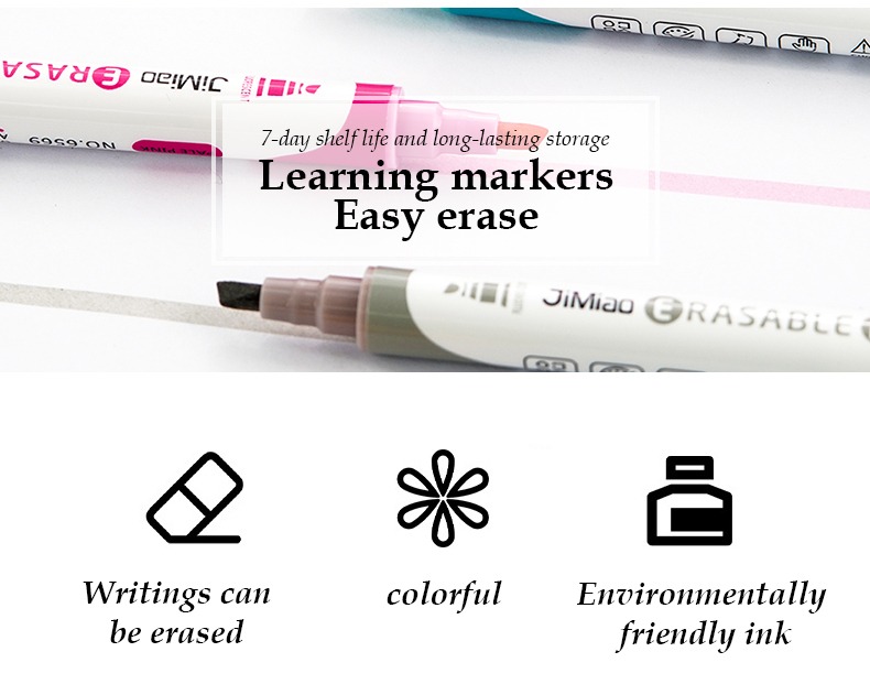 Learning markers easy erase-Double-Headed Drawing Marker Pen