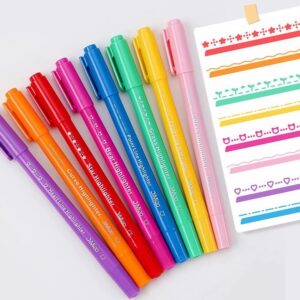 Curve Highlighter Drawing Markers Set