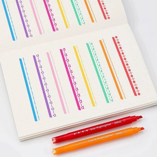 Curve Highlighter Drawing Markers Set