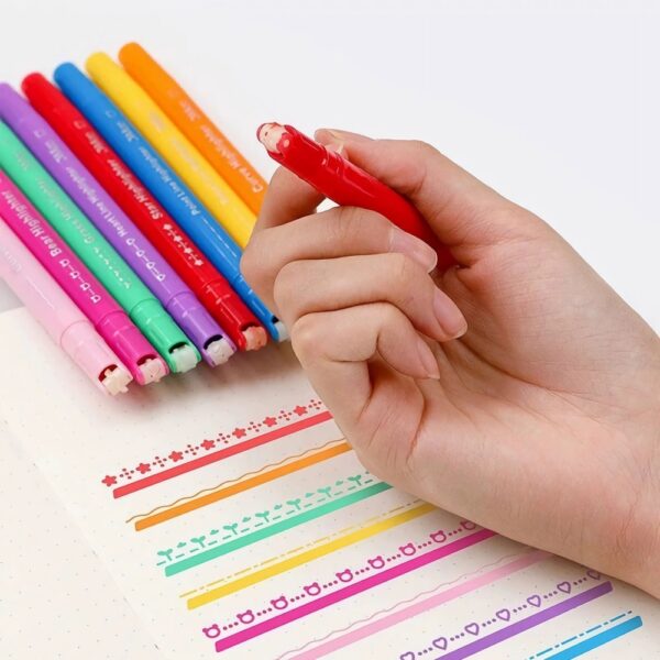 Curve Highlighter Drawing Markers Set