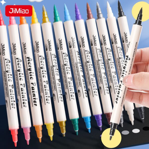 Double-headed Acrylic Drawing Marker Pen