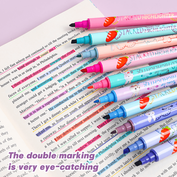 Double-headed Acrylic Drawing Markers Set