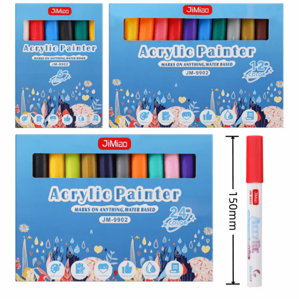 Acrylic Valve Coloring Drawing Marker Pen