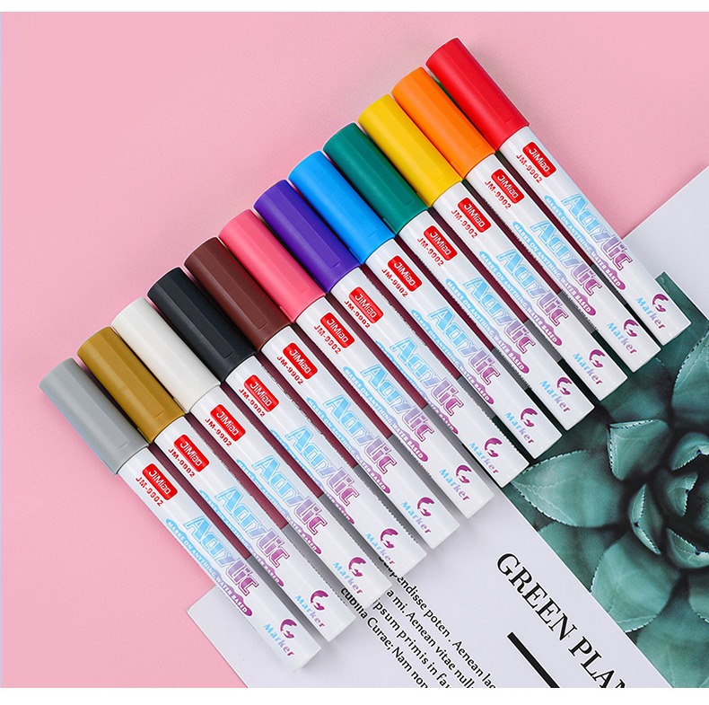 Acrylic Valve Coloring Drawing Marker Pen