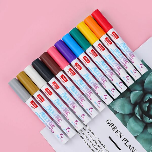 Acrylic Valve Coloring Drawing Marker Pen