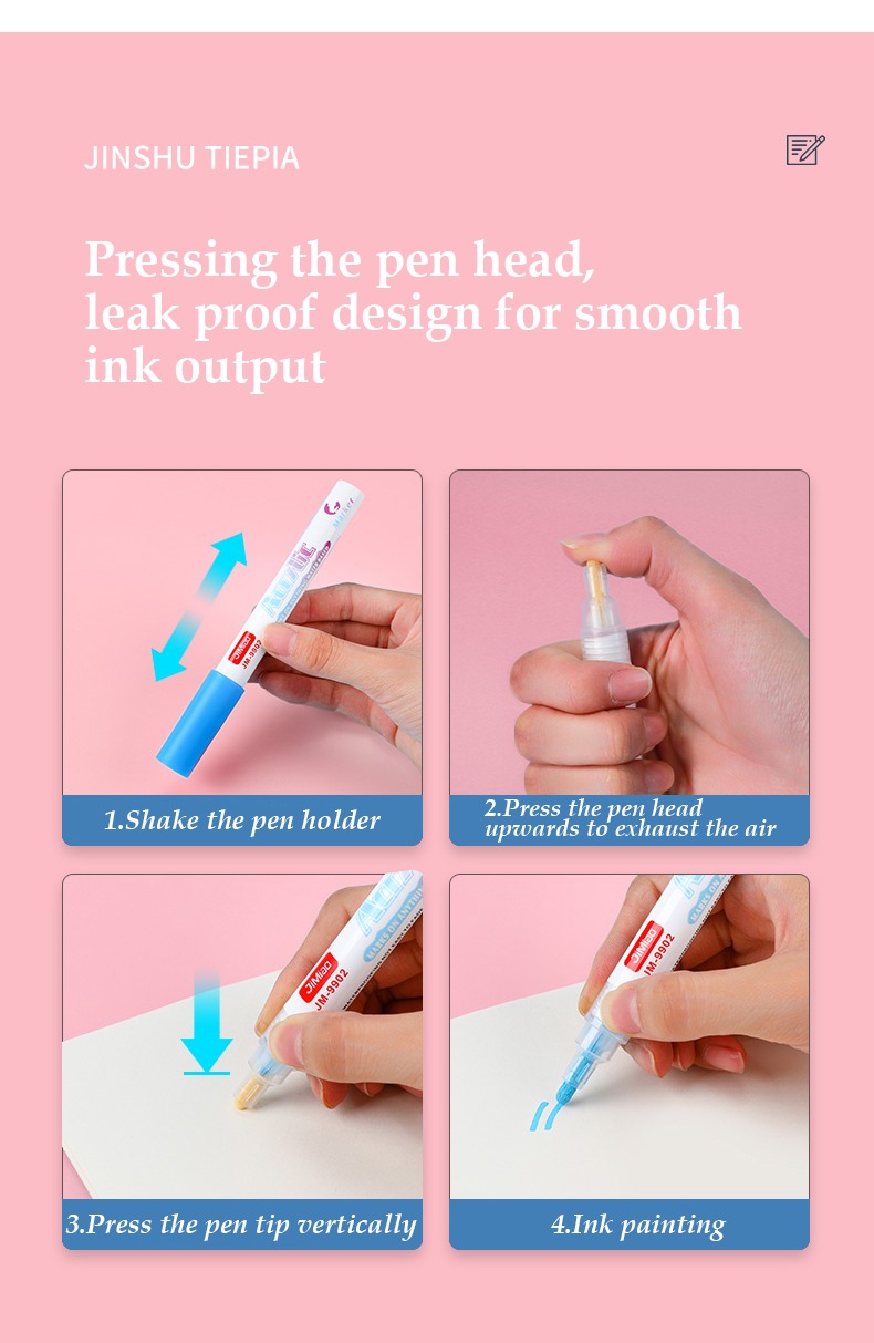 Acrylic Valve Coloring Drawing Marker Pen