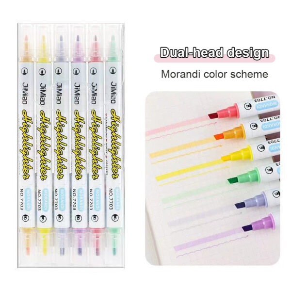 Double-Headed Colorful Markers Set