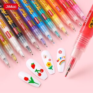 Colorful Nail Art Drawing Marker Pens Set