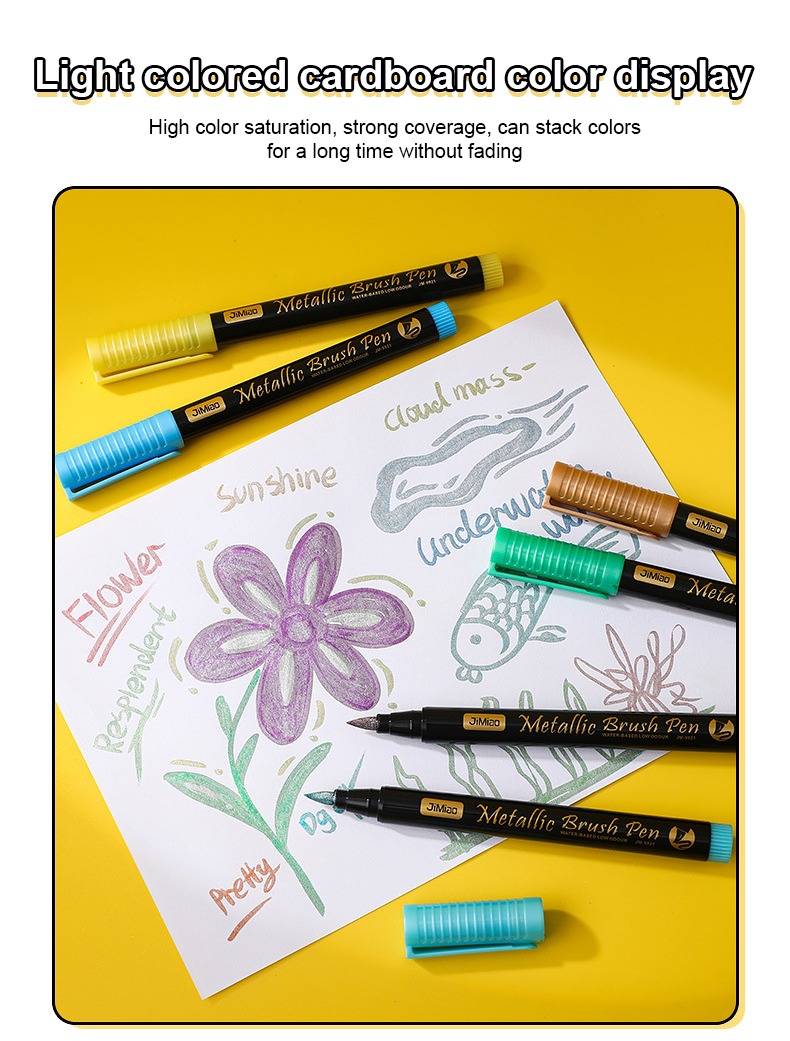 Soft-Head Drawing Marker Pen Set