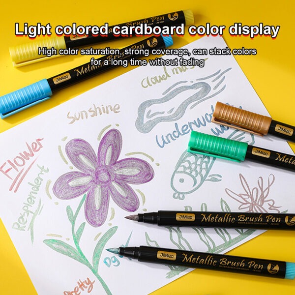 Soft-Head Drawing Marker Pen Set