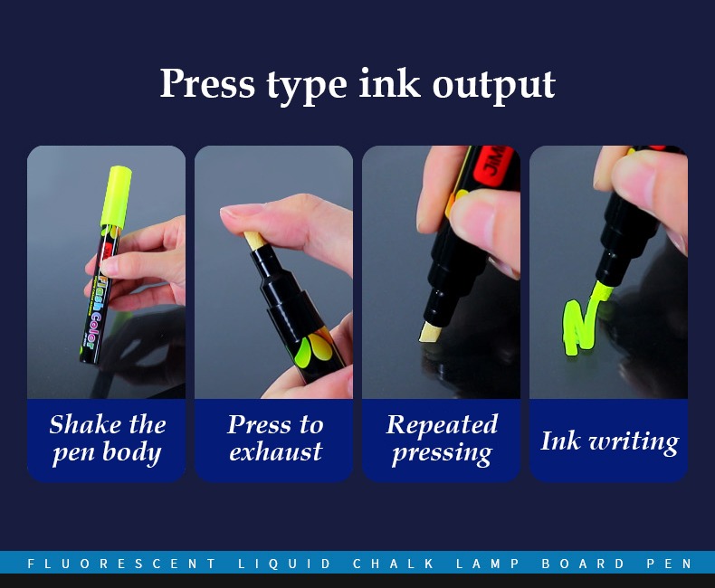 press type ink output-Color Drawing Markers Set