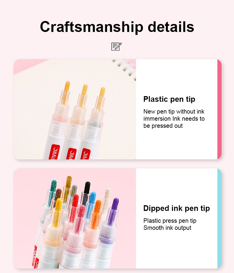 product details-Valve Acrylic Coloring Drawing Marker Pen Set