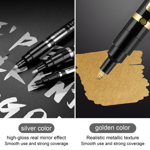 Metallic Color Gloss Drawing Marker