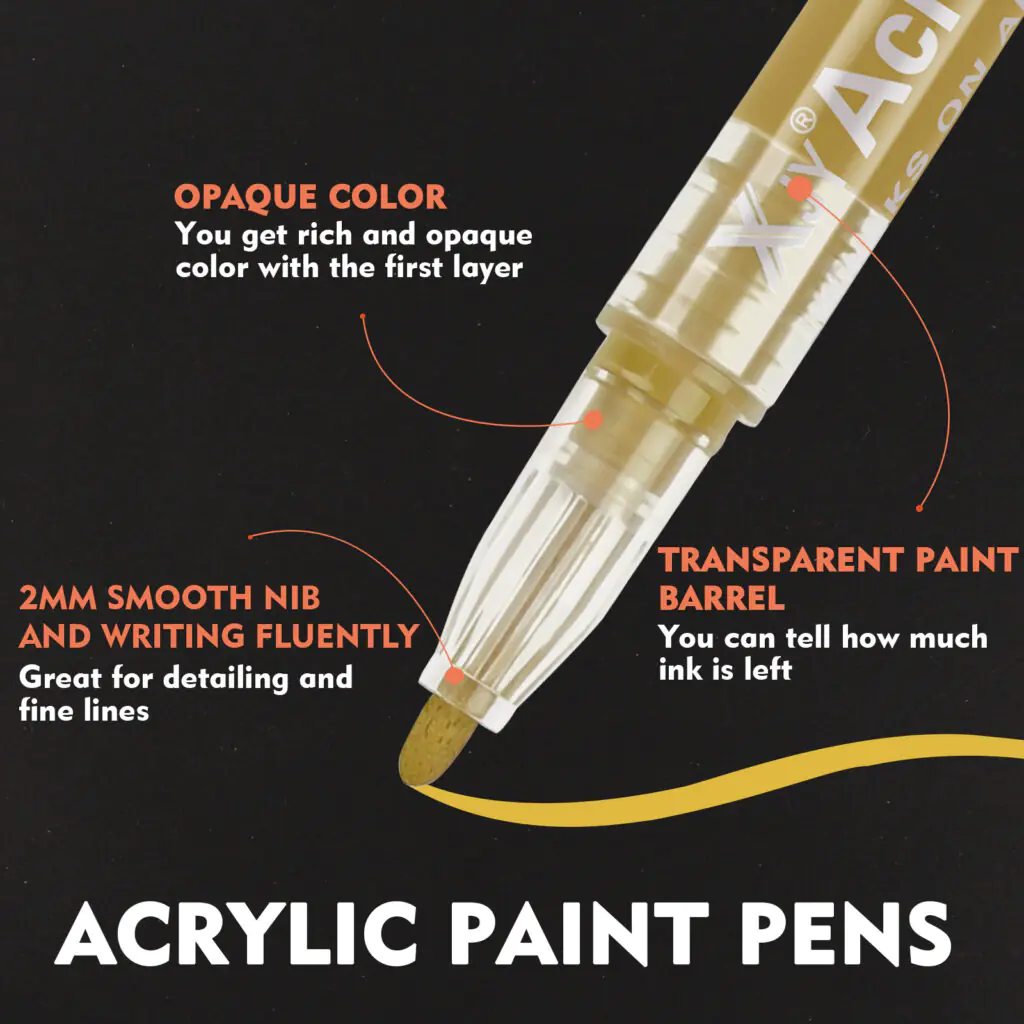 Acrylic Marker Pen Set Model Coloring Pen