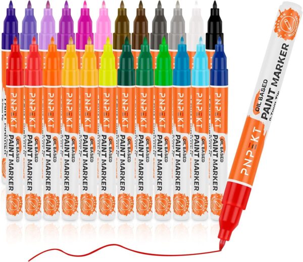 Acrylic marker 24 colors 0.7mm children's art DIY graffiti pen